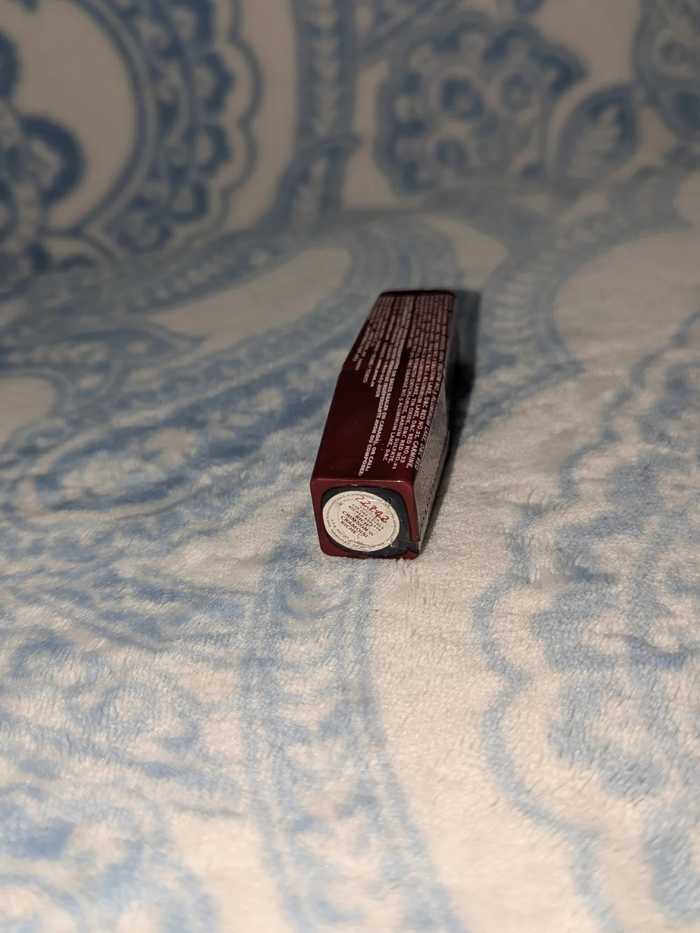 Rich Crimson Avon Rich Reflections Lipstick
